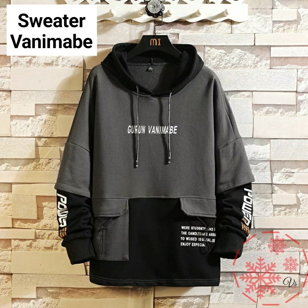 AS31 Sweater Pria Oversize XXL Imabe 3WARNA / AK / Outer Pria / Pakaian Atasan Cowok / Baju Hoodie