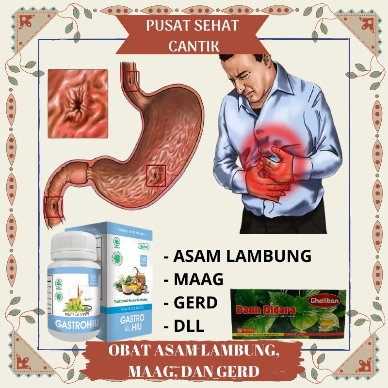 [Free Teh] Obat Asam Lambung, Lambung Perih, Nyeri Lambung, Gerd, Maag, Maag Akut, Maag Kronis, Tukak Lambung, Luka Lambung, Mual & Muntah-3