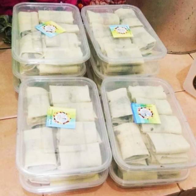 

Lumpia pisang coklat