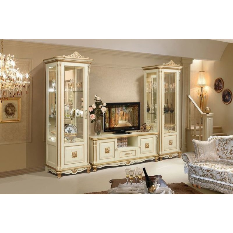 Bufet tv mewah jepara/set bufet tv pisah