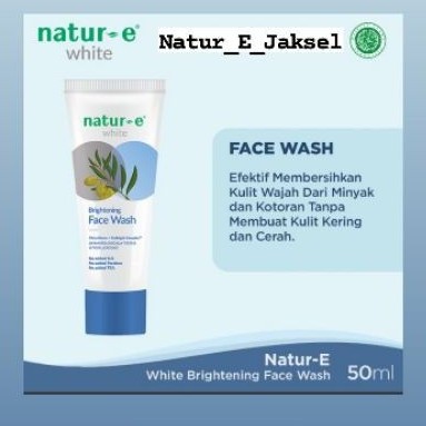 Natur-E White Face Wash