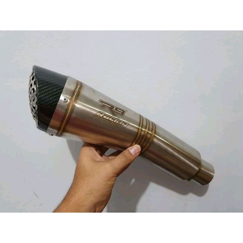 Silencer R9 H2 Sarang Tawon ujung karbon
