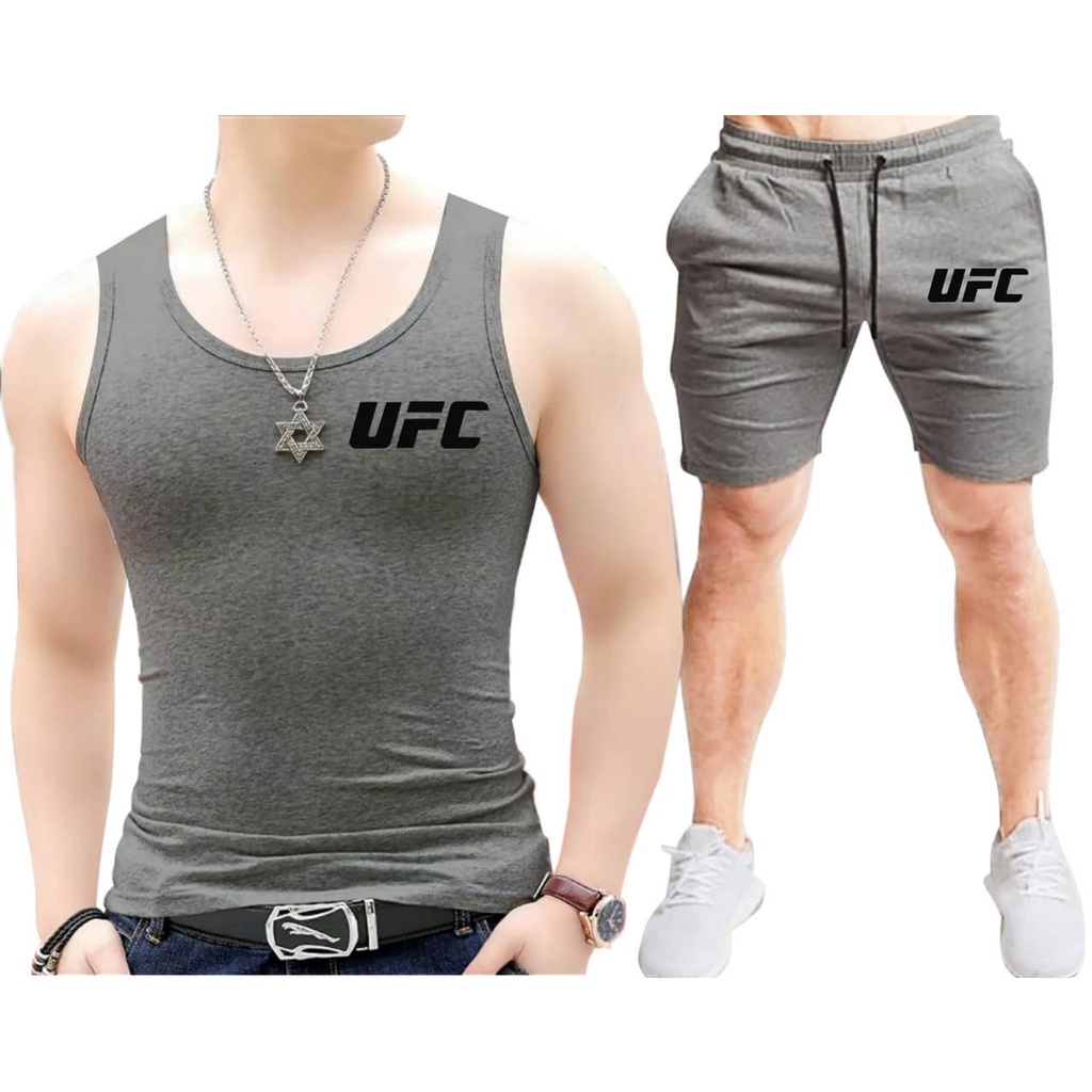 ALIPIO - setelan UFC / celana pendek pria / kaos / kaos pria / celana pendek