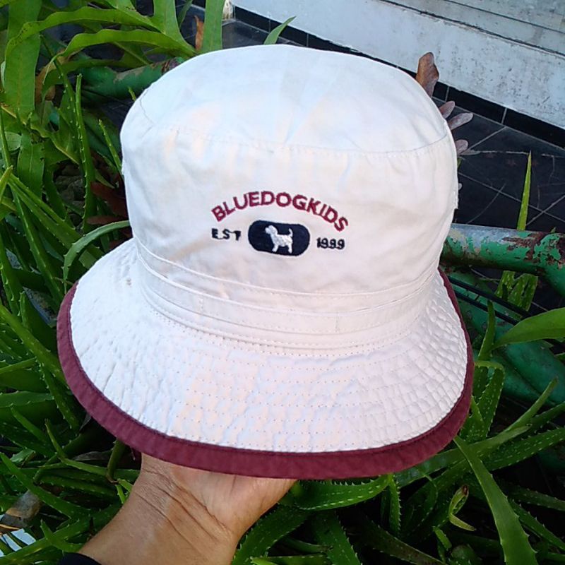 TOPI BUCKET ANAK SECOND BLUEDOG