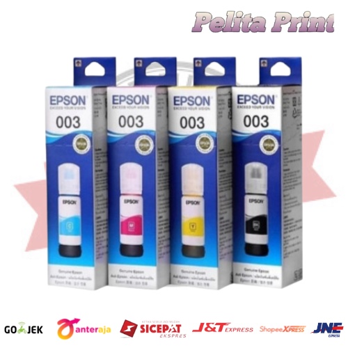 Tinta Epson 003 = Epson L1110, L3100, L3101, L3110, L3150, 5190 - Hitam