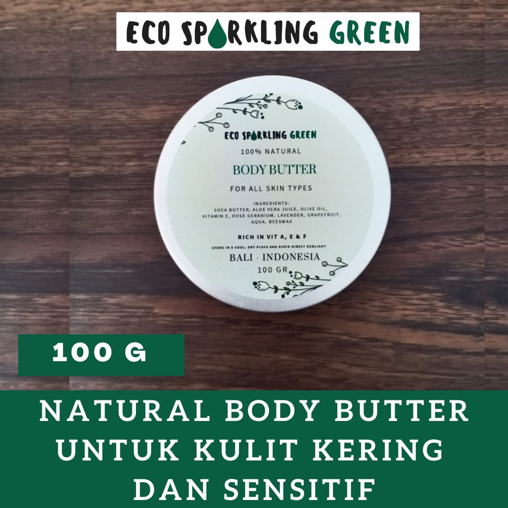 Natural Shea Butter/Body Butter/Body Lotion/Homemade Body Butter 100gr