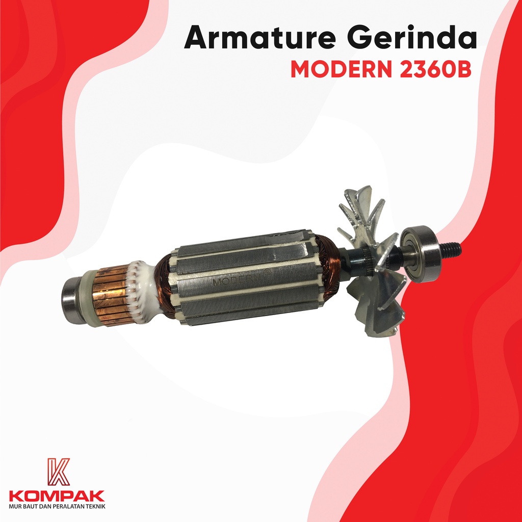 ARMATURE GERINDA M 2360 B MODERN - ANGKER MESIN GERINDA-ANGKER GURINDA
