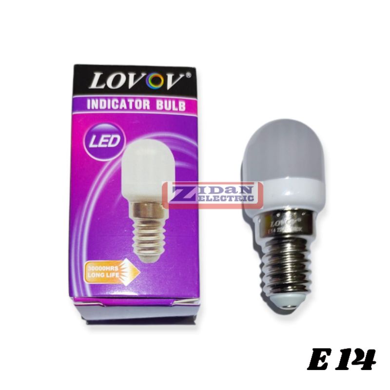 Lampu Kulkas Led E12 E14 3W / Lampu Tidur Led E12 E14 3 Watt Lovov