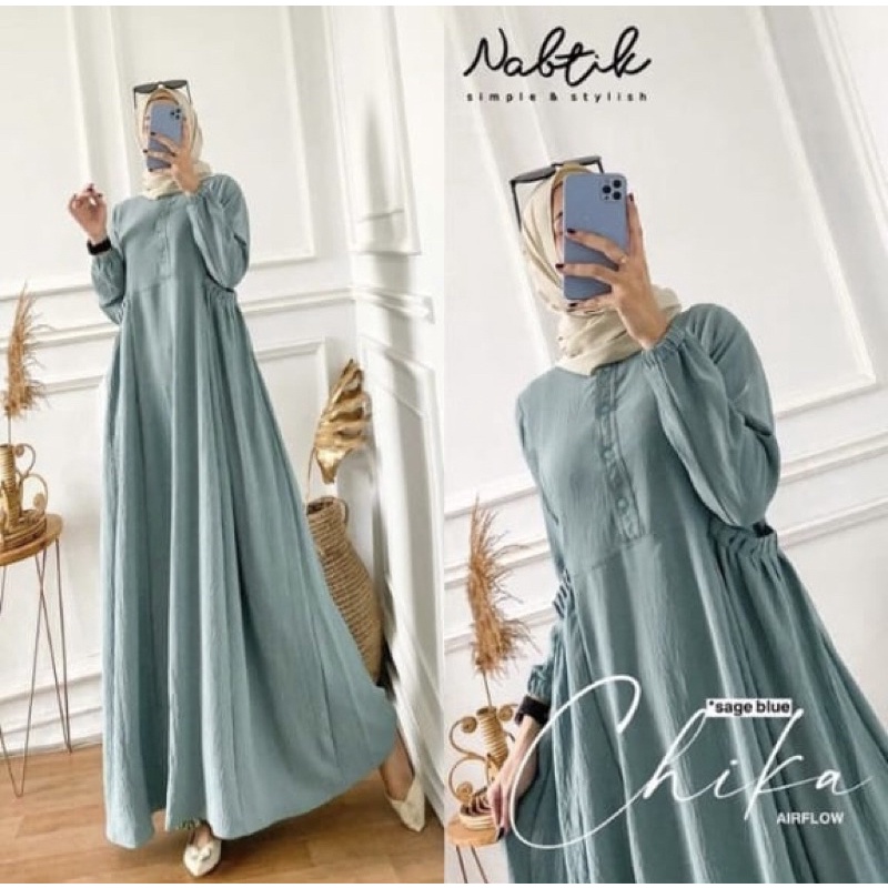 𝐏𝐆𝐌𝐓 • CIKA DRESS GAMIS CRINKLE AIRFLOW PART 2