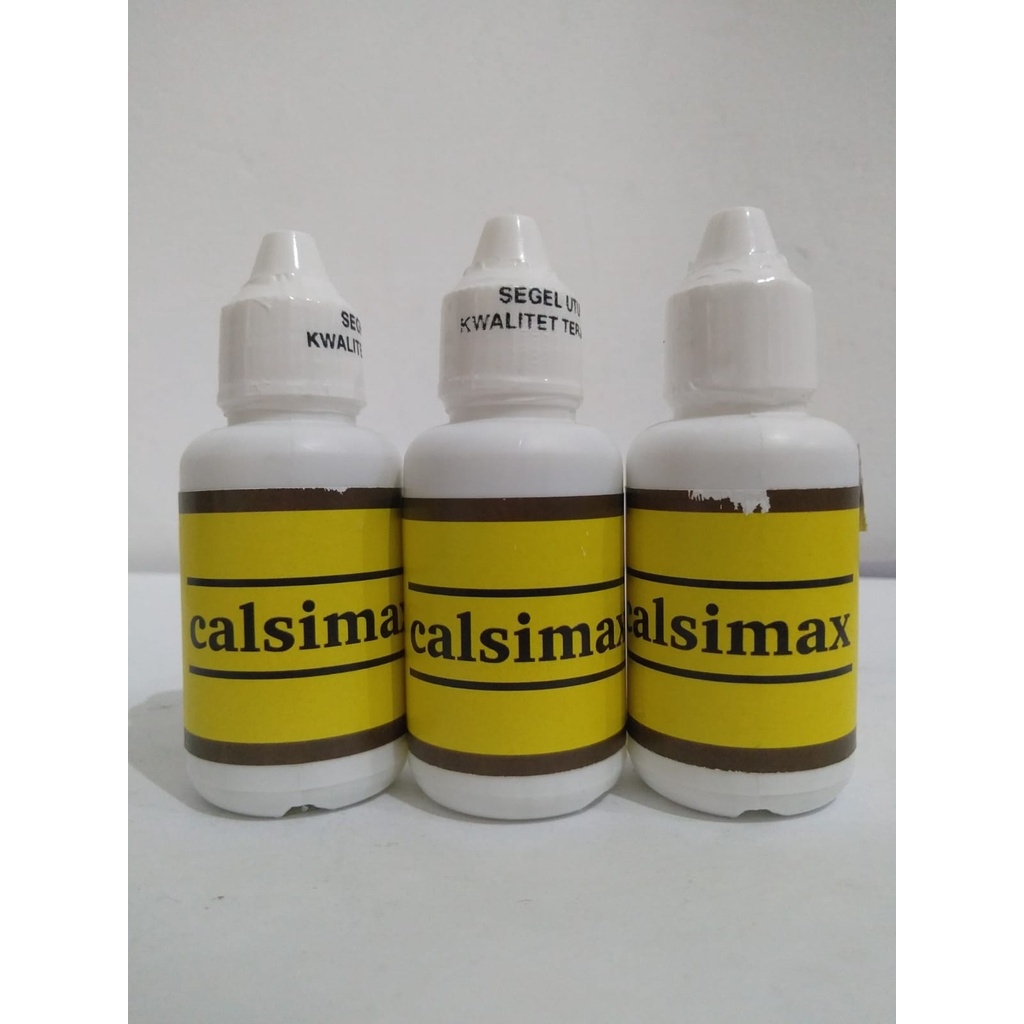 CALSIMAX vitamin untuk memperkuat tulang burung murai batu trotol dan burung kacer cendet kenari