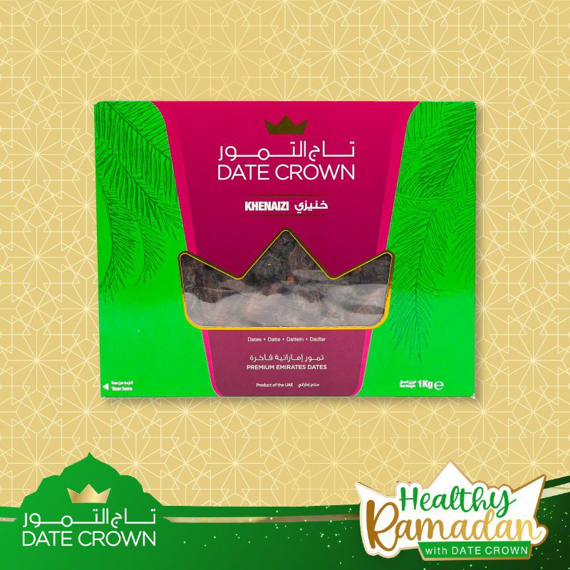 

Date Crown Kurma Khenaizi Original UEA Kemasan Dus # 1kg