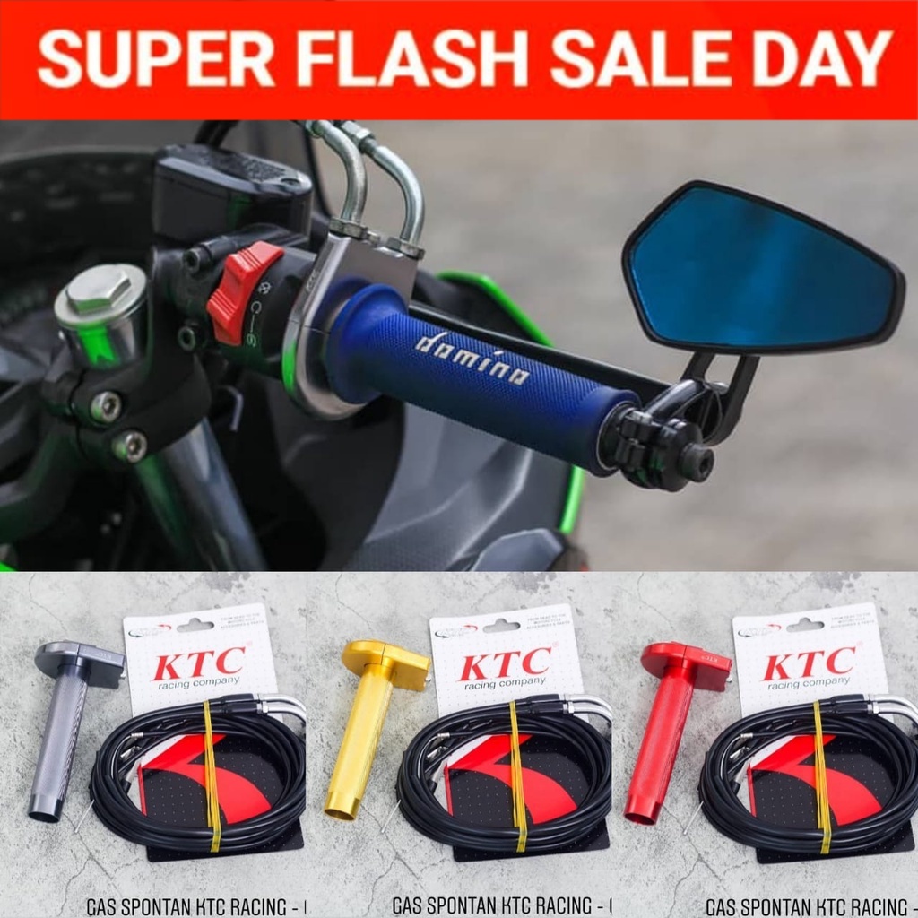 SALE  GAS KYTACO KTC GAS SPONTAN VIXION CB150 CBR R15 NINJA250 R25 Z250 NMAX    vario spacy  nmax le