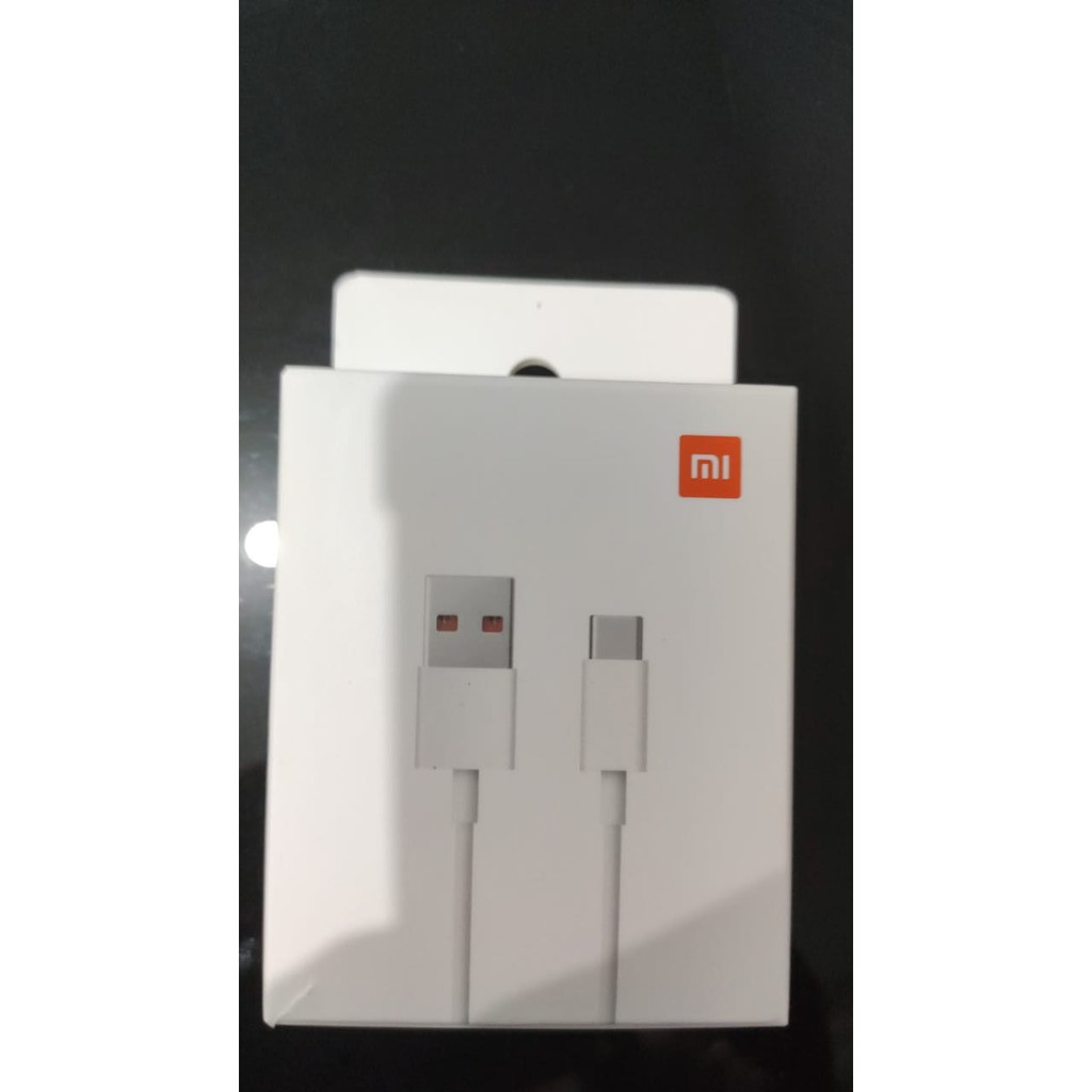 XIAOMI Kabel Data Cable Turbo Charge Type C Redmi Note 9 Pro Original Pack