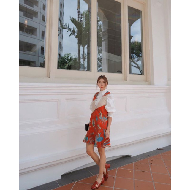 Mini Dress Wanita Batik - Melvee Batik - Ella Dress