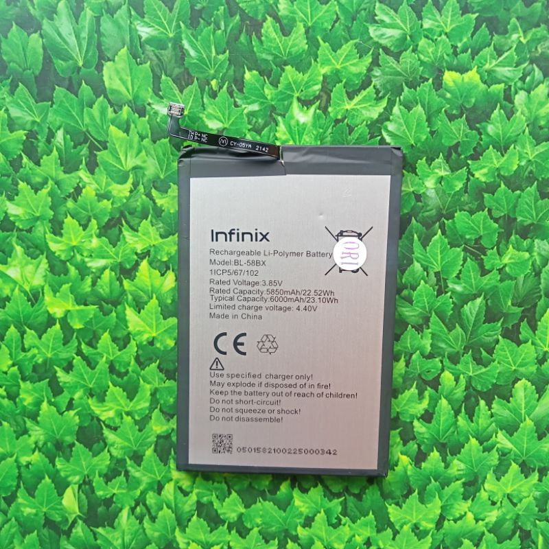 BATRE BATRE INFINIX HOT 9PLAY BL-58BX BATRE BATRE HP INFINIX HOT 9 PLAY NEW ORIGINAL 100% BATRE BATR