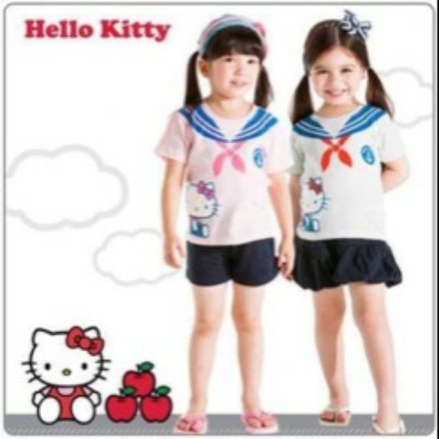Setelan Anak Perempuan SAILOR TOP + BOTTOM KD667