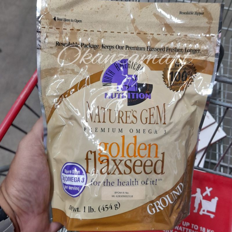 

Natures Gem Golden Flaxseed 454gr