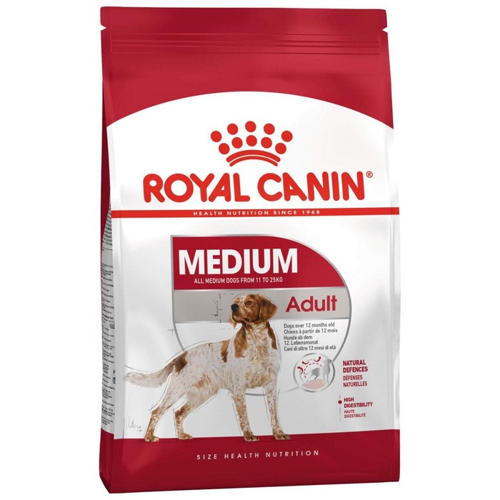 RC MEDIUM ADULT 4KG / RC MEDIUM / RC ADULT MEDIUM / RC DOG / ROYAL CANIN MEDIUM ADULT 4KG