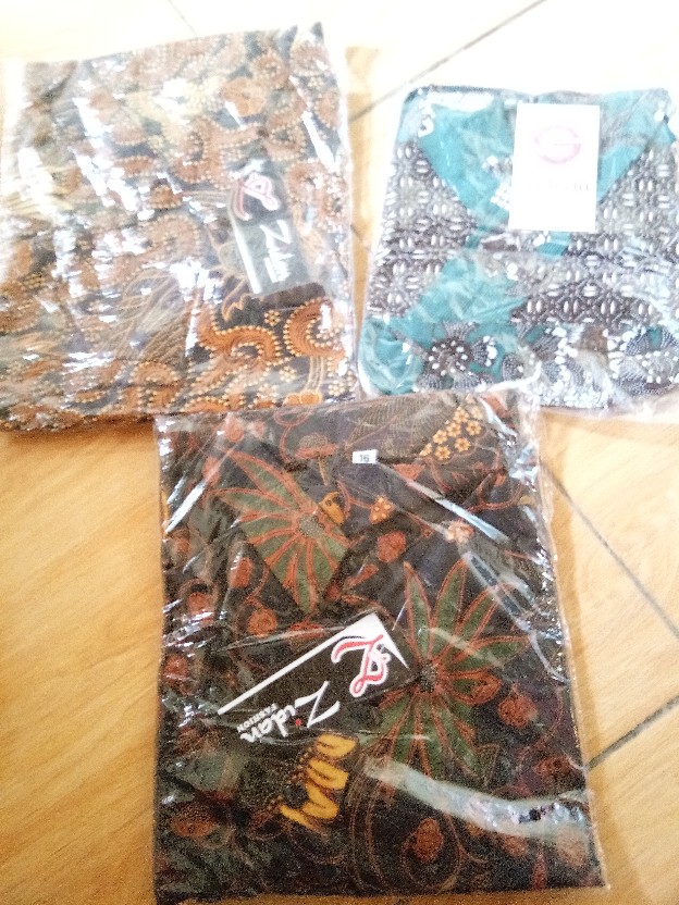 Kemeja Batik Anak Lengan Panjang