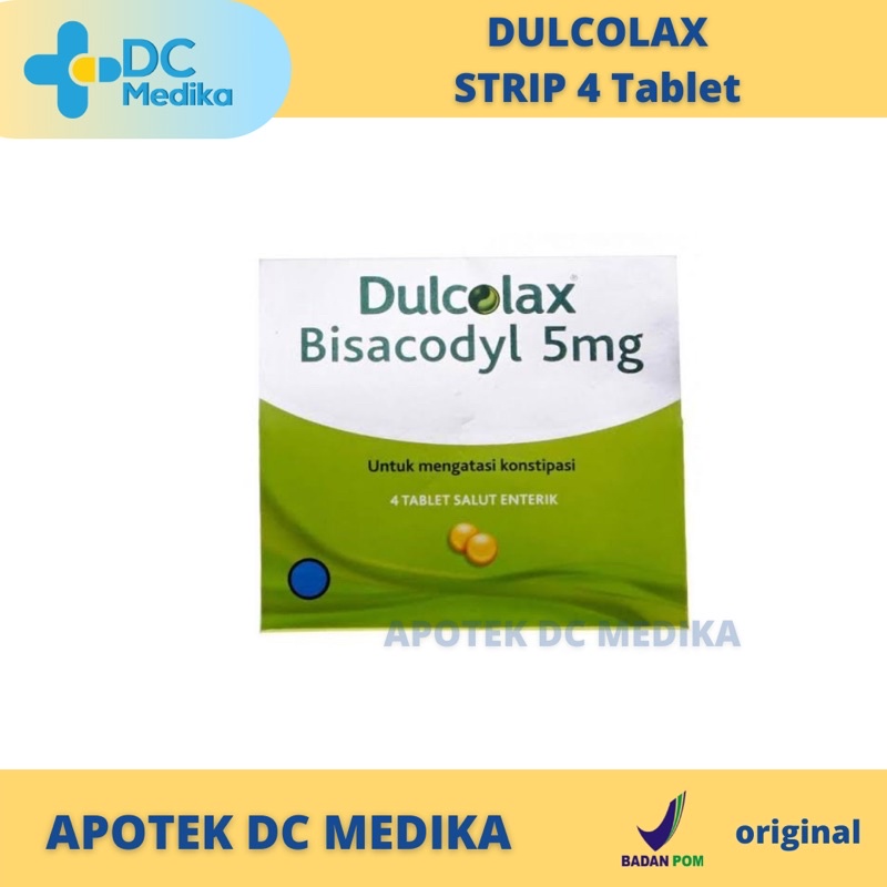 Dulcolax tablet / Obat sembelit / pelancar BAB