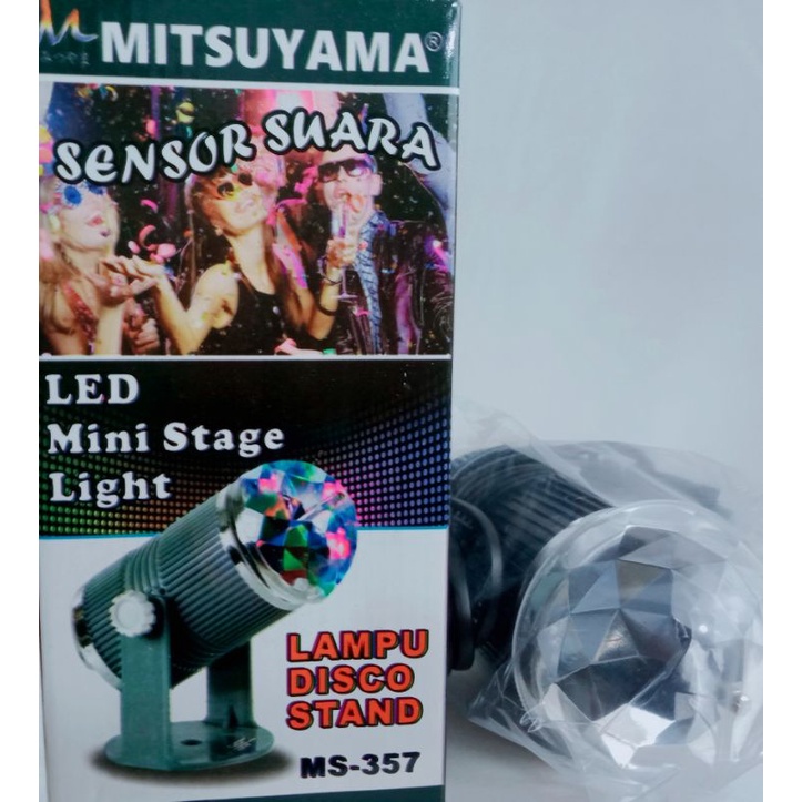 LAMPU LED MINI STAGE SENSOR SUARA