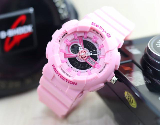 Jam Tangan Wanita Baby-G BA-110 Dual Time