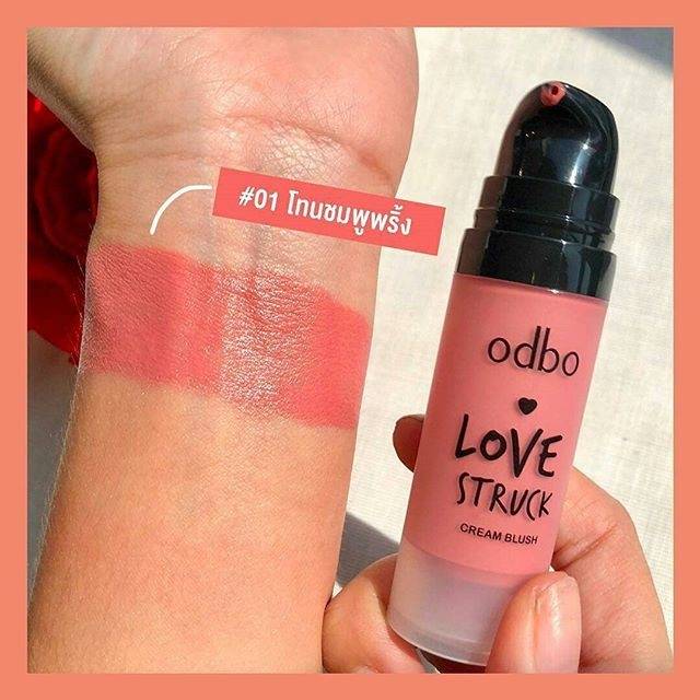 ODBO Love Struck Cream Blush #OD127 Thailand / Blush On / Blushon