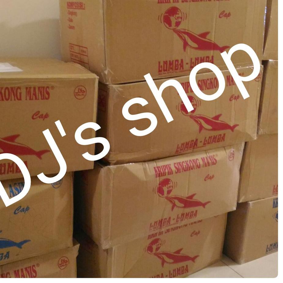 

PROMO 5.5 Keripik singkong cap lumba lumba manis / asin 500 gr asli malang plus bubble
