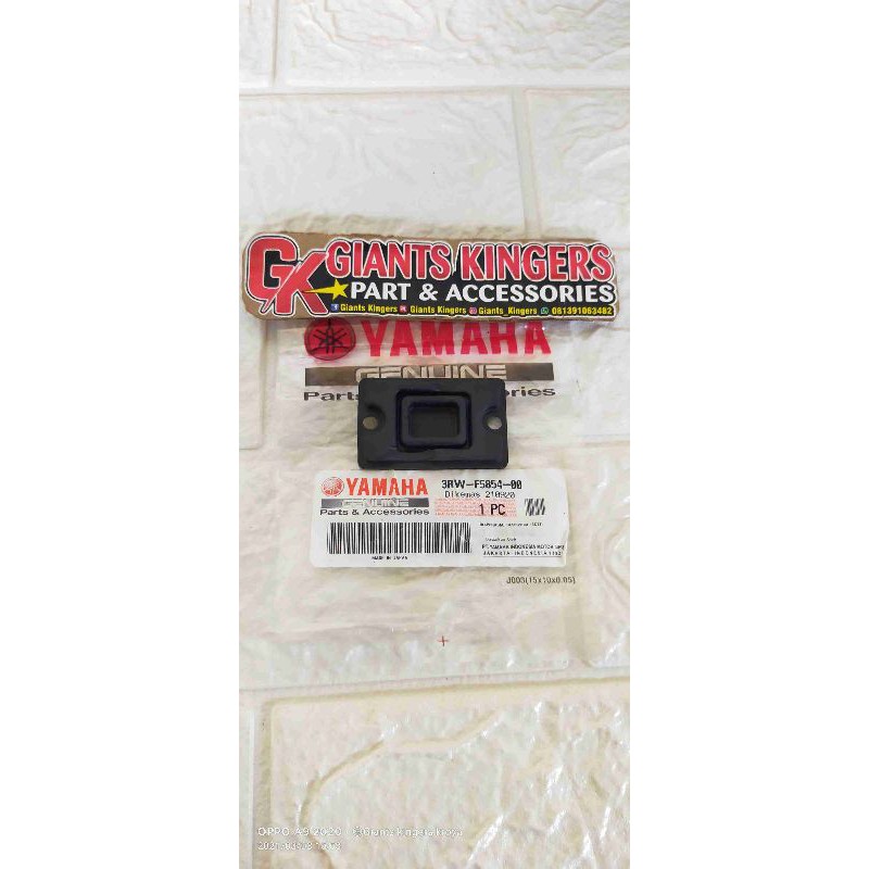 karet tabung rem master atas rx king original