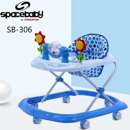 baby walker space baby sb-306/mainan aktivitas/alat bantu jalan