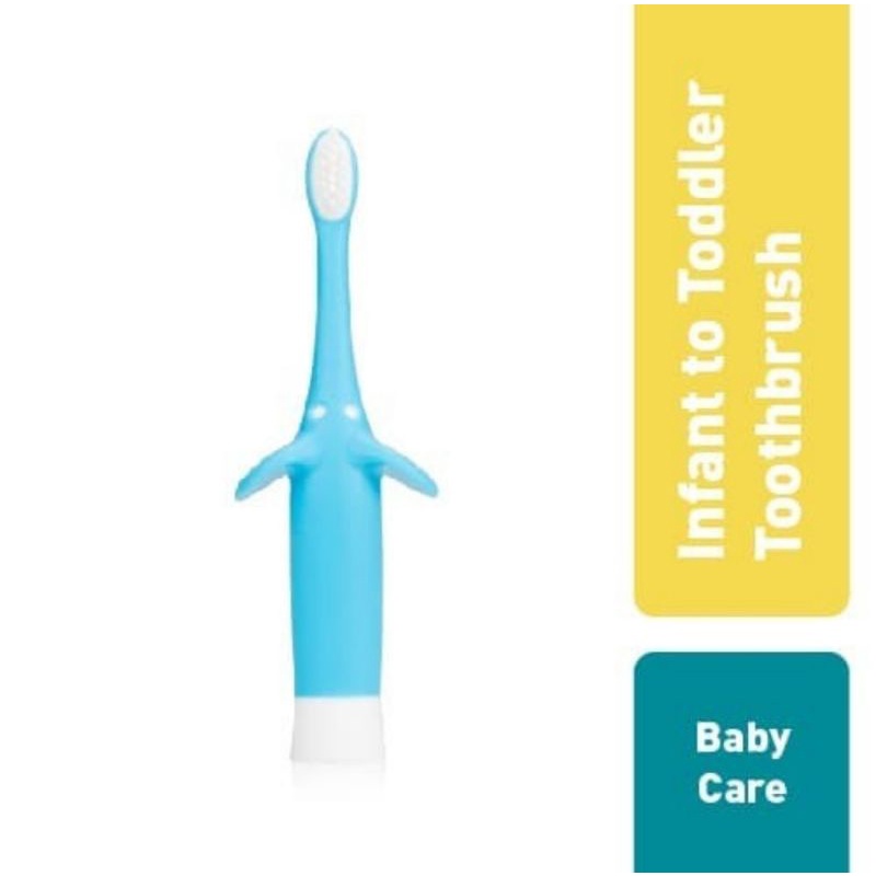 Dr.Brown's Infant To Toddler Toothbrush/ Sikat Gigi Bayi 0-3 Tahun