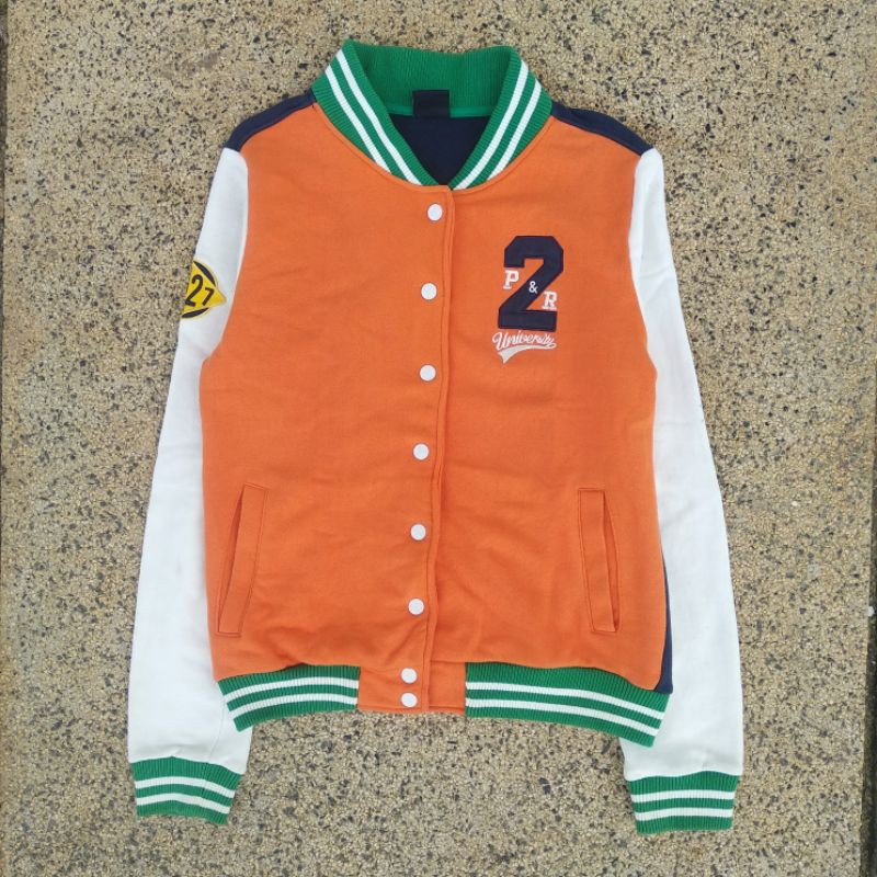 VARSITY JACKET BEKAS ORIGINAL JAKET VARSITY PRELOVED SECOND ORIGINAL LEATHERMAN JACKET BASEBALL ORI