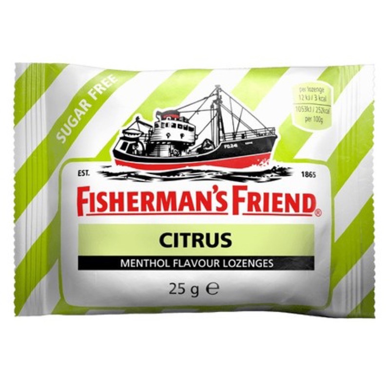 

Fisherman’s Friend Citrus Sugar Free 25 Gram