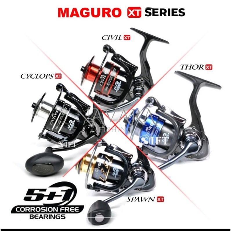 Reel Spinning Maguro Thor / Spawn Xt 1000~8000 Power Handle