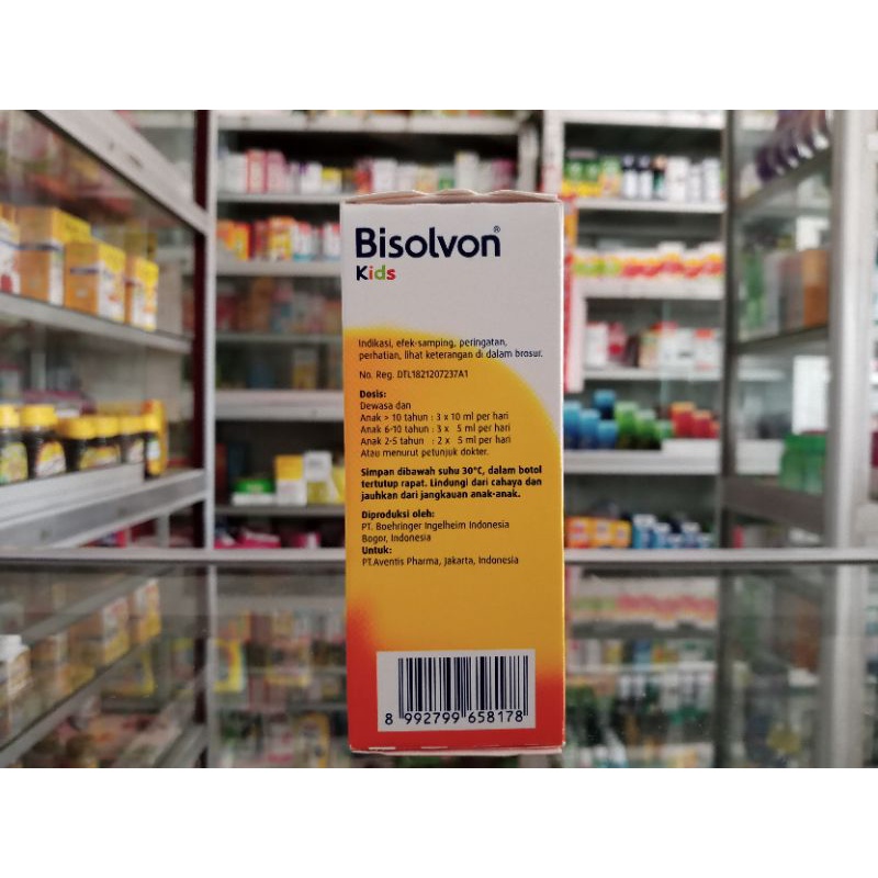 BISOLVON KIDS SIRUP 60 ml | Obat Batuk Berdahak Anak - ED 03/2025