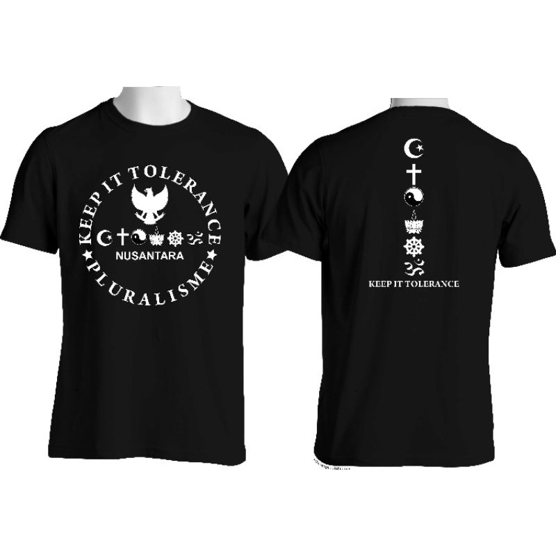 KAOS PLURALISME TSHIRT TOLERANSI ORIGINAL DISTRO