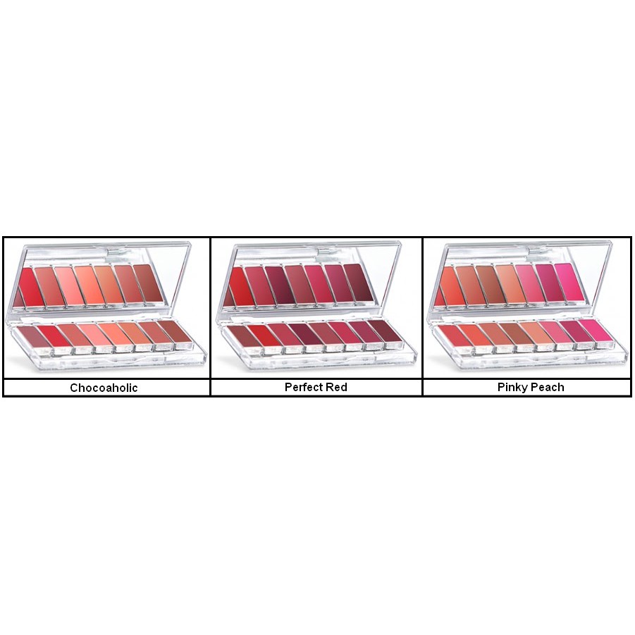 Wardah Lip Pallete Lipstik palete wardah