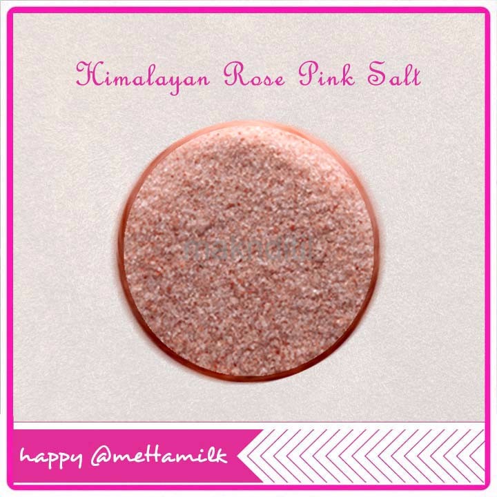 

Pink Himalayan Salt - Garam Himalaya @Mettamilk 500 g