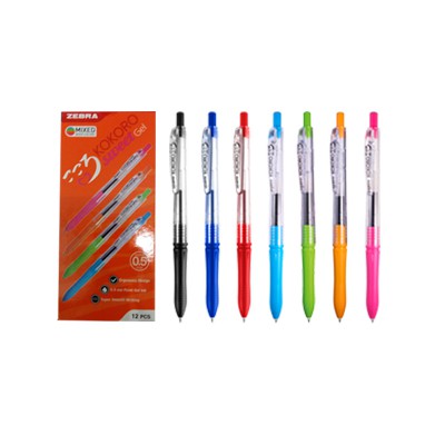 

BALLPEN ZEBRA KOKORO GEL 05 - TERMURAH!! BELI PAKET isi 6 harga 6500/pcs