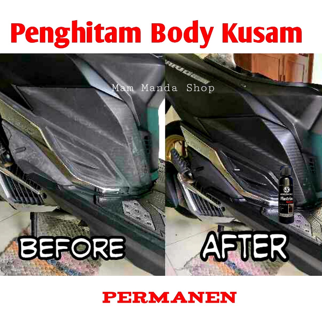 Paket Perawatan Motor WK lengkap / Pengkilap Body Motor / Penghitam Body Motor Permanen / Pengkilap Ban / Semir Ban / Penghitam Dasboard / Pengkilap Motor Doff &amp; Gloss