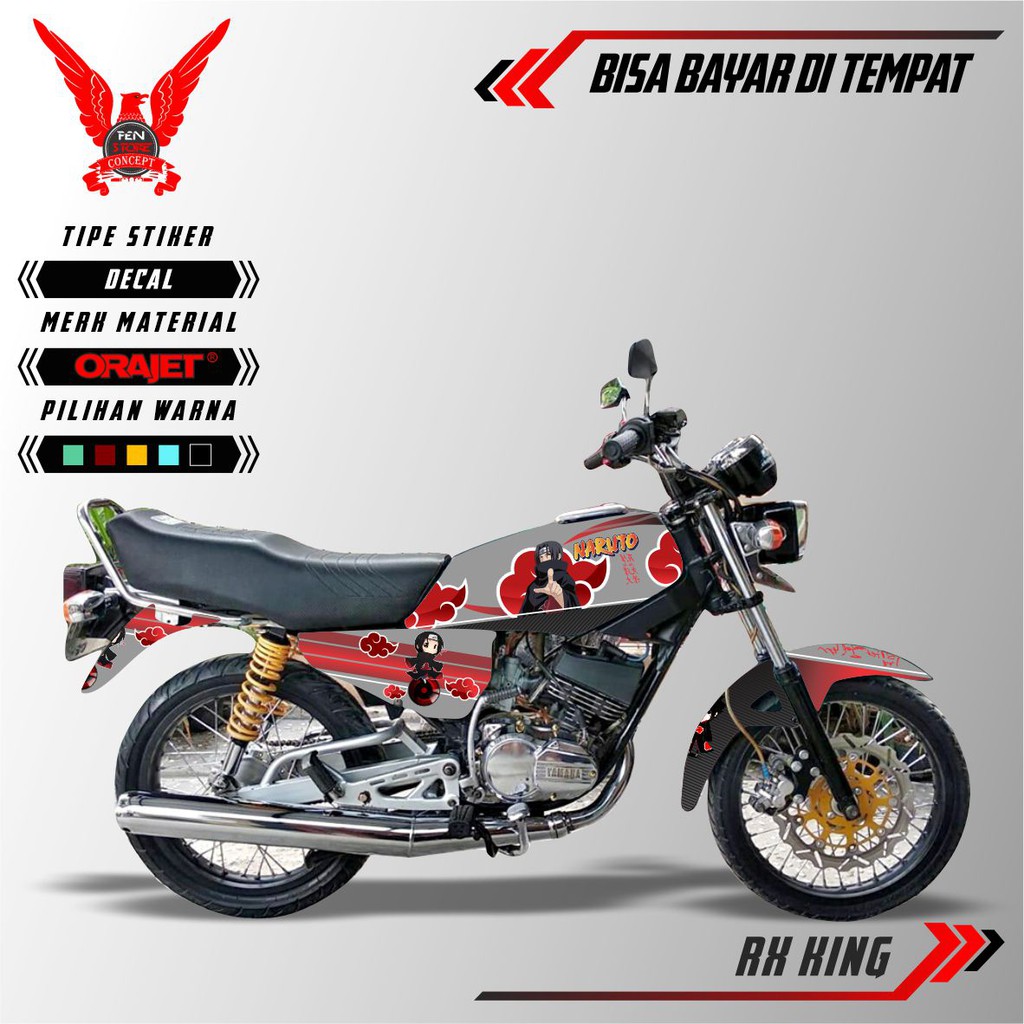 Jual Decal RX King Sasuke 02 Terlariss Indonesia Shopee Indonesia