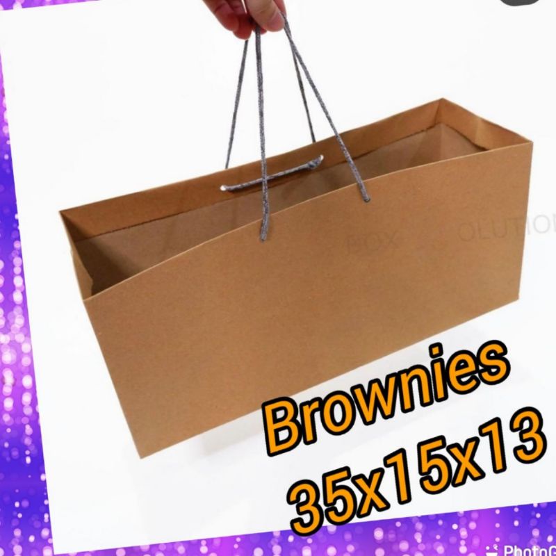 

Paperbag Brownies 35 tas kertas brownis