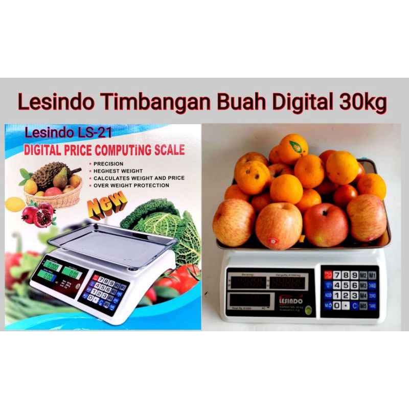 Timbangan Digial Buah Laundry Daijin Nagako Lesindo 30kg