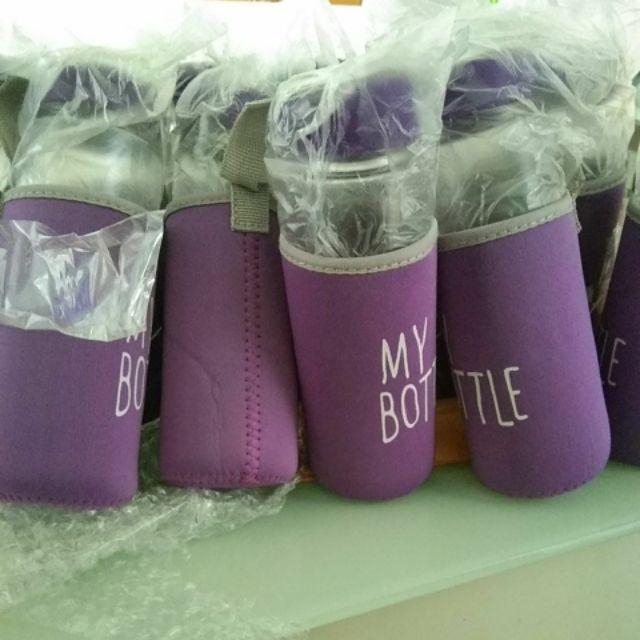 Promo [1kg 12pcs] My Bottle Transparan Bening Dengan Sarung Anti Pecah