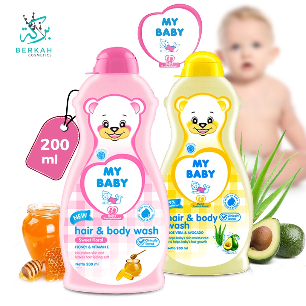 My Baby Hair And Body Wash 200ml