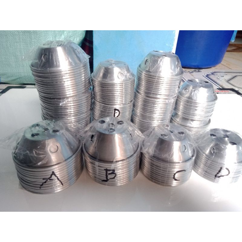 cetakan bolu kukus pendek mekar. bolu mekar. cetakan kue murah