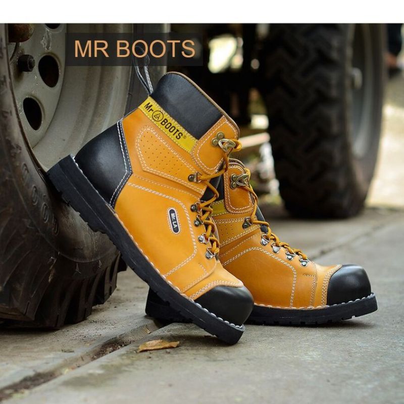 MR BOOT SEPATU KULIT ASLI BOOT SPESIAL KULIT