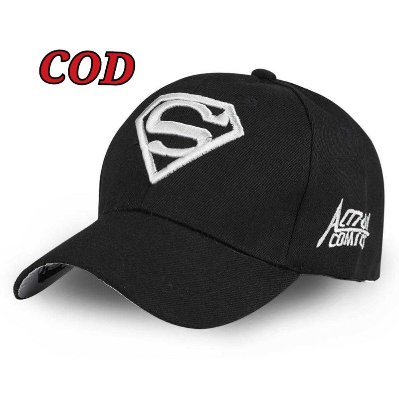 Topi Cowo/Topi Baseball Keren DC/Topi Snapback Superman Logo DC Justice League - NM300