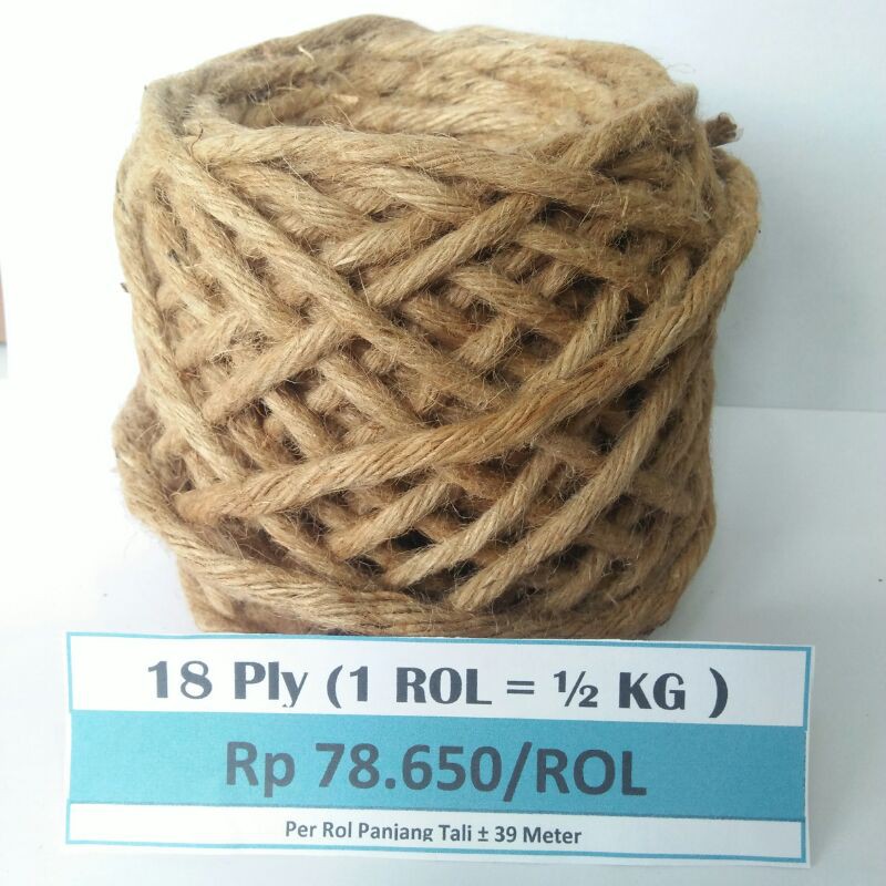 

18ply 500gram Tali Goni,Tali Rami & Tali Jute