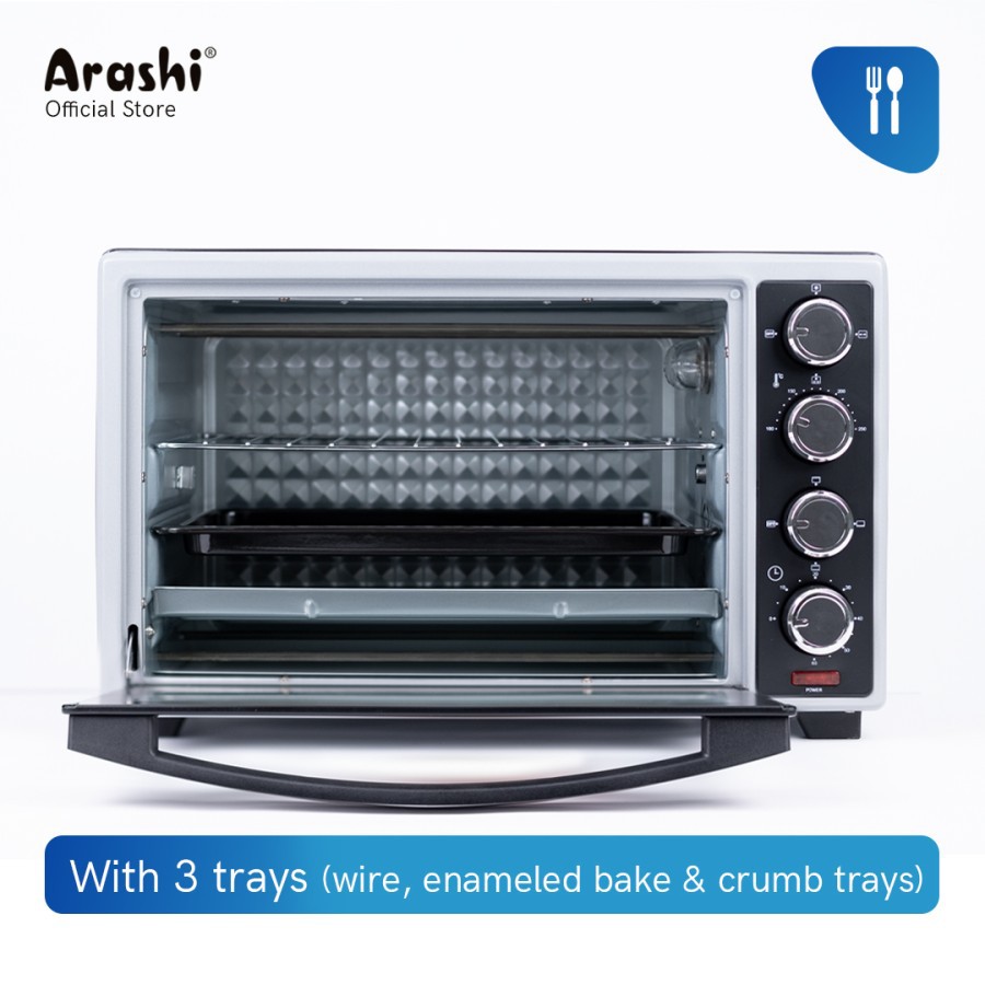 ARASHI Oven Listrik P33A 33  A Kapasitas 33 Liter